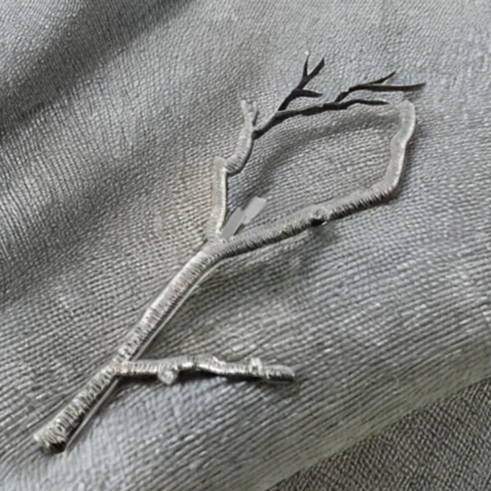 ANTHROPOLOGIE SILVER BRANCH HAIR PIN 2